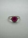 Garnet Rose Cut Ring