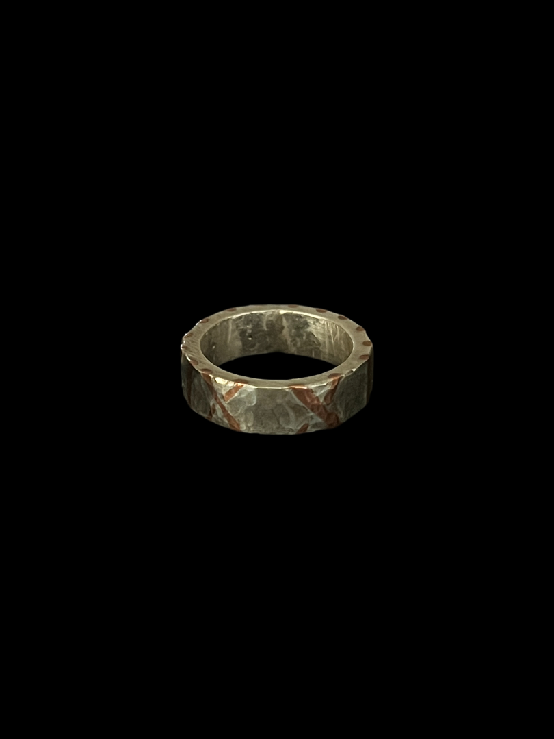 Copper xx Inlay Stacker Band