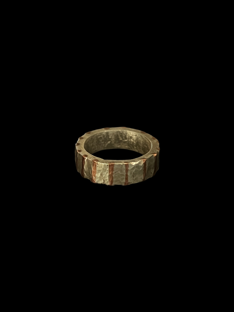 Copper xx Inlay Stacker Band