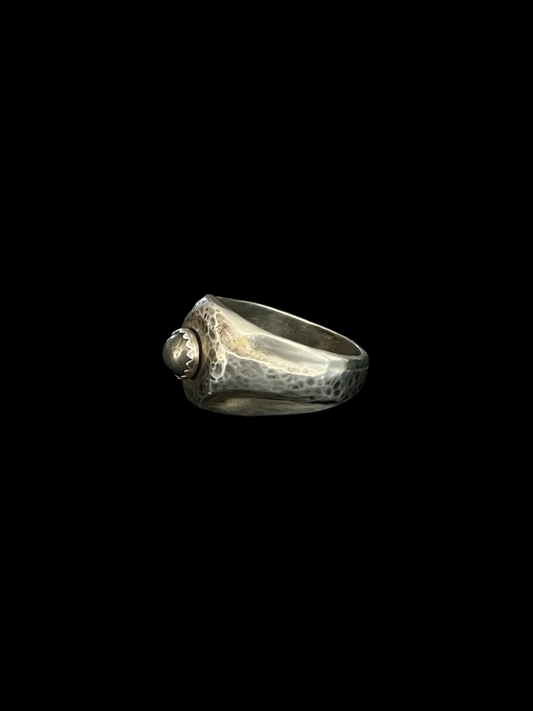 pyrite casted signet