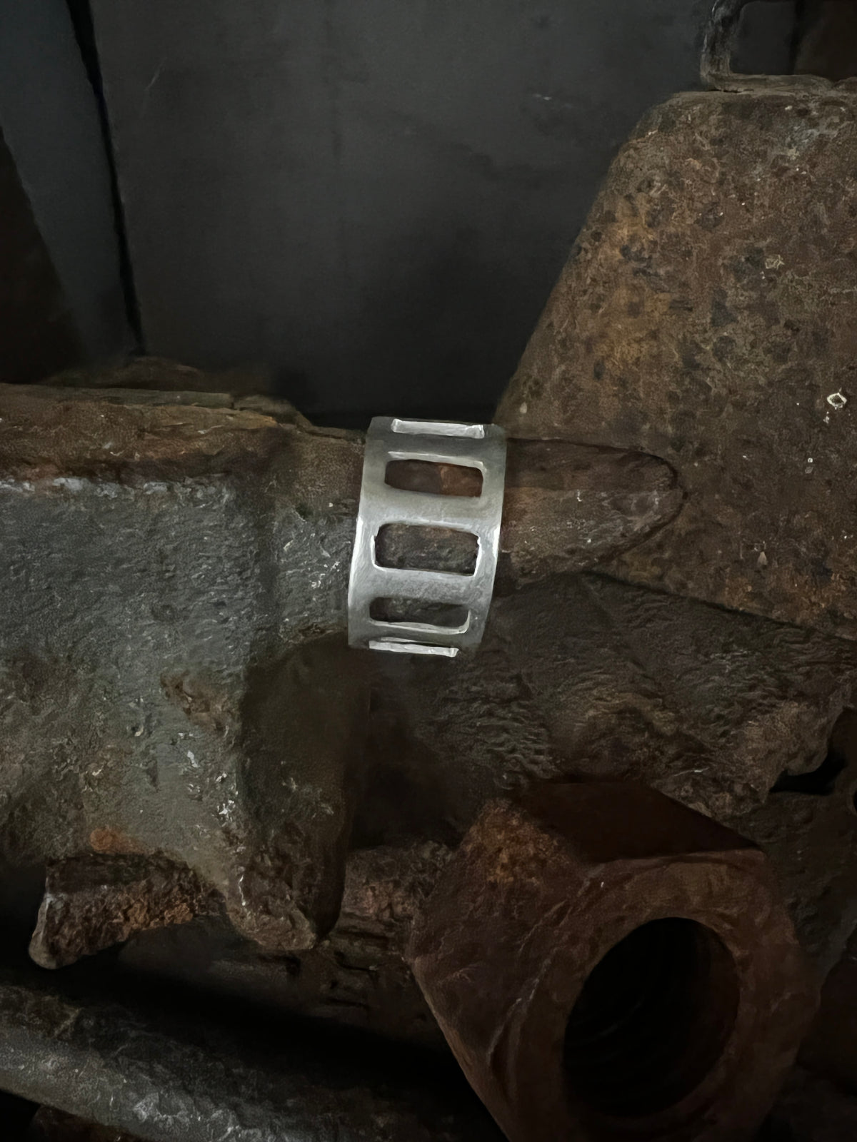 Sterling Slotted Ring
