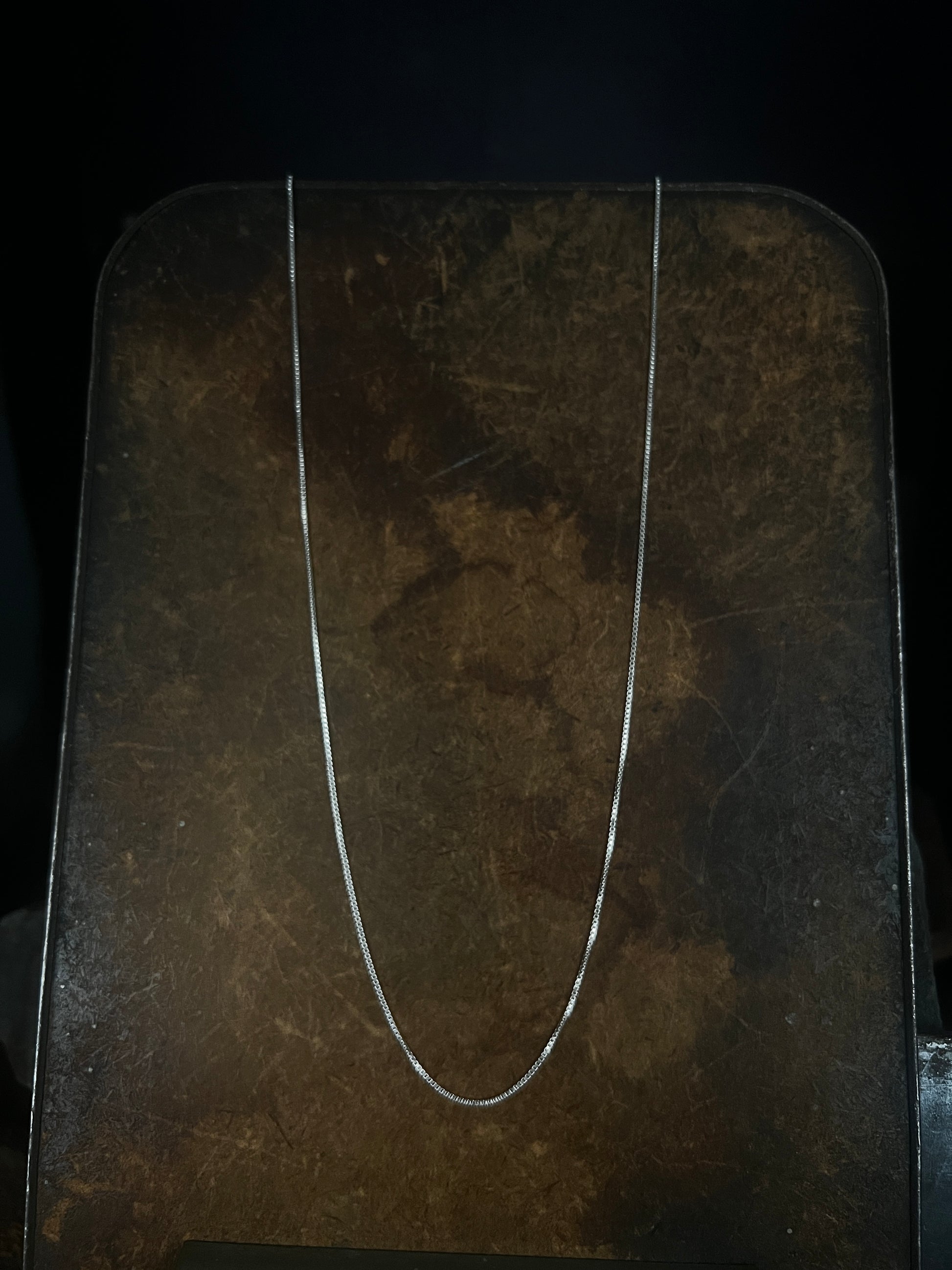 Mini Box Chain sterling mini box chain – lucky nine